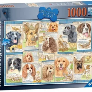 Ravensburger Dutiful Dogs 1000 Piece Jigsaw Puzzle