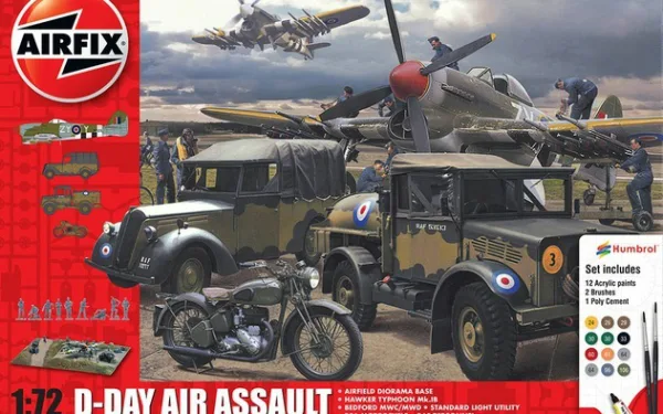 Airfix 75th Anniversay D-Day Air Assault Gift Set