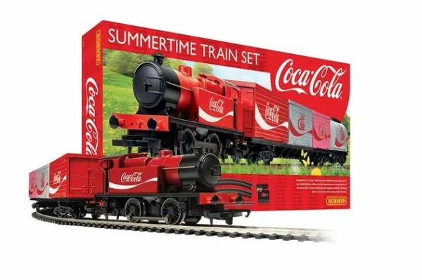 Hornby Summertime Coca-Cola Train Set