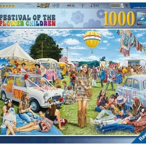 Festival of the Flower Children 1000 Piece Jigsaw Puzzle