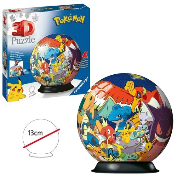 Pokemon 3D 72 Piece Puzzleball