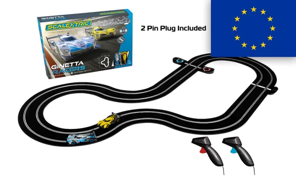 Scalextric Ginetta Racers Set - European plug <p>These sleek Ginetta Prototype cars are true thoroughbred racers. Designed to compete at the highest level