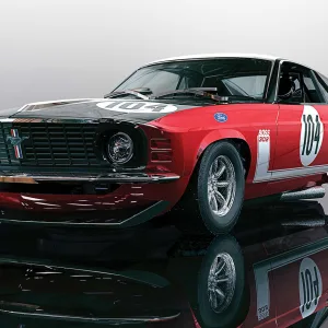 Ford Mustang Boss 302 - British Saloon Car Championship 1970 When the regulations changed for the British Saloon car series in 1970