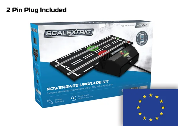 ARC AIR Upgrade kit - Powerbase and speed controllers  - European plug Explore the next level in app race control technology! Presenting ARC AIR