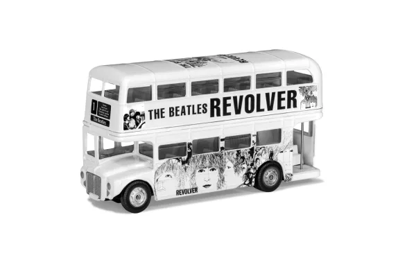 The Beatles - Set of 5 Album Cover London Bus models - Image 4