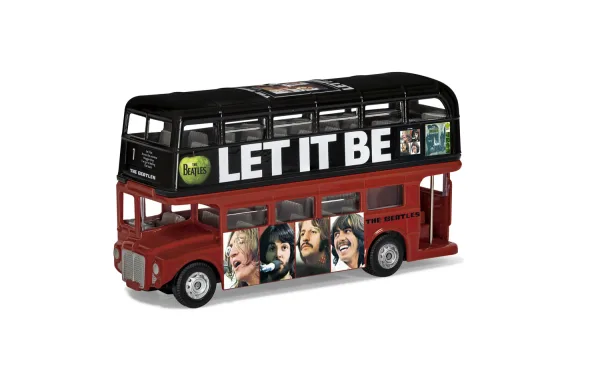 The Beatles - Set of 5 Album Cover London Bus models - Image 3