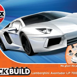 QUICKBUILD Lamborghini Aventador white