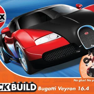 QUICKBUILD Bugatti 16.4 Veyron black/red