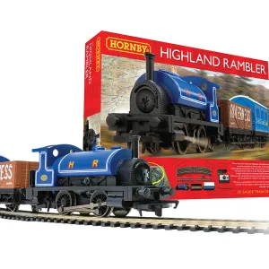 The Highland Rambler Train Set - Euro 2 pin plug <p>This Highland Rambler Train Set is the ideal gift for any train enthusiast or just as a treat to yourself. The immaculate painted finish on this locomotive makes the Highland Rambler a true must-have.<br><br>The set comes with: the locomotive