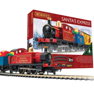 Santa's Express Train Set - EU Plug Version <p>Christmas is the time of year when the atmosphere is filled with festivity and joy.</p><p><br></p><p>Here at Hornby