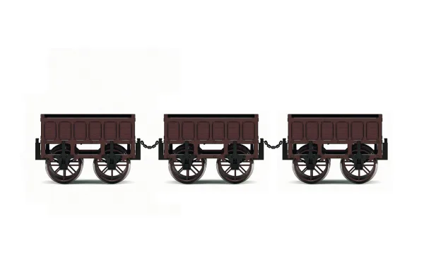 L&MR Coal Wagon Pack Liverpool and Manchester Railway Wagons have long been a popular sight in many a railway enthusiasts layout