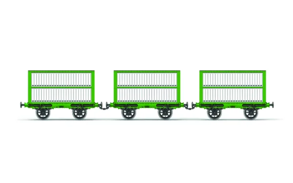 L&MR Sheep Wagon Pack <p>Liverpool and Manchester Railway Wagons have long been a popular sight in many a railway enthusiasts layout