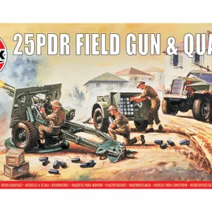 25PDR Field Gun & Quad