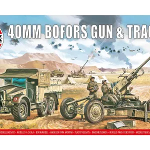 Bofors 40mm Gun & Tractor