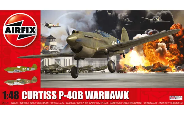 Curtiss P-40B Warhawk 1:48