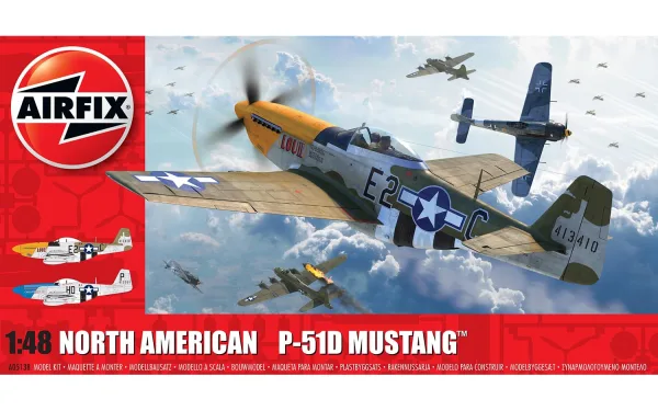 North American P51-D Mustang (Filletless Tails)