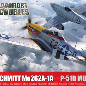 Messerschmitt Me262 & P-51D Mustang Dogfight Double