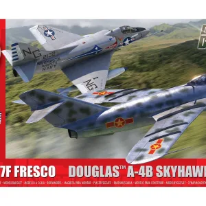 Mig 17F Fresco Douglas A-4B Skyhawk Dogfight Double