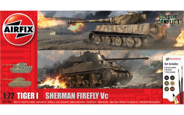 Classic Conflict Tiger 1 vs Sherman Firefly