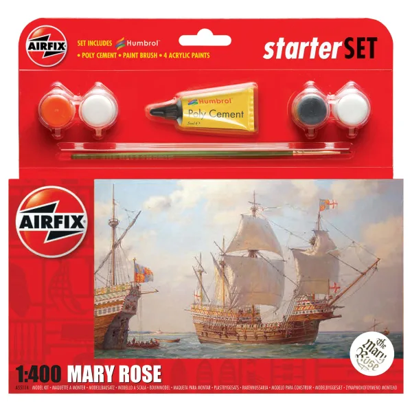 Starter Set Mary Rose 1:400