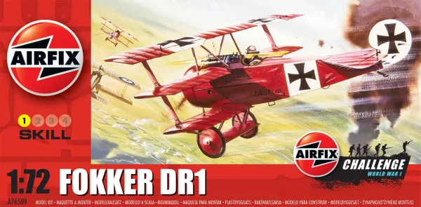 AIRFIX CHALLENGE FOKKER TRIPLANE