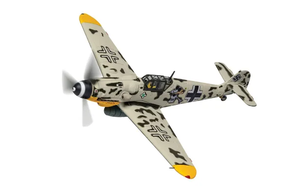 Messerschmitt Bf 109G-6 Black Double Chevron 'Mickey Mouse'