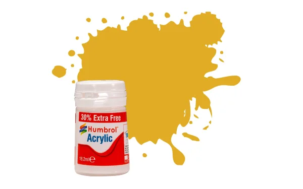 16 Gold Metallic - 14ml Acrylic Paint - Plus 30%