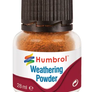 Weathering Powder Rust - 28ml Humbrol Weathering Powders are a versatile means of adding realistic weathering effects to your models