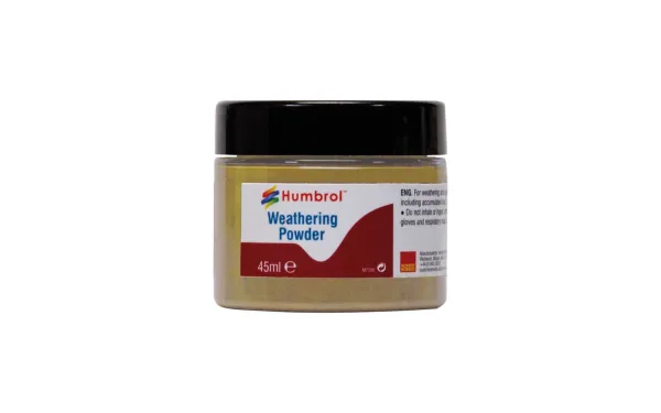 Weathering Powder Sand - 45ml Humbrol Weathering Powders are a versatile means of adding realistic weathering effects to your models