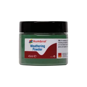 Weathering Powder Chrome Oxide Green - 45ml Humbrol Weathering Powders are a versatile means of adding realistic weathering effects to your models