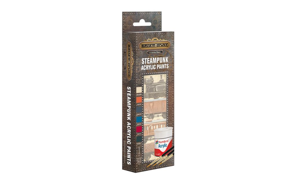 Steampunk Paint Pack Gloss Acrylic Pack contains: