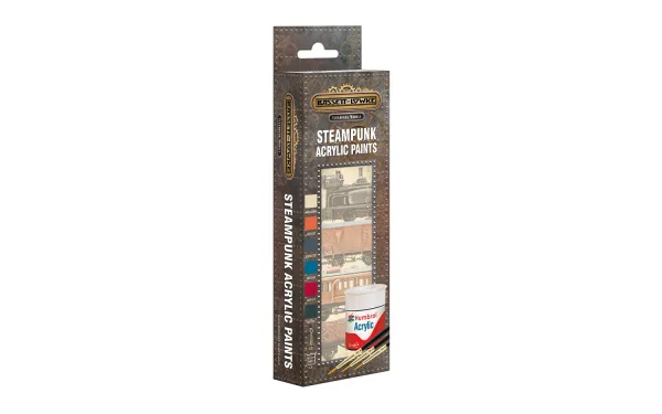 Steampunk Paint Pack Gloss Acrylic Pack contains: