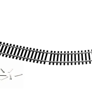 R621 Flexi Track Bundle - 24x Track Pieces with Fishplates <p>The Hornby Flexi Track Bundle contains 24 pieces of 970mm Flexible Track and 2 packs of 12 x fishplates.</p>