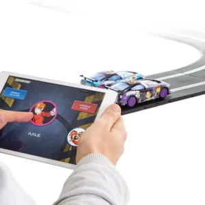 Spark Plug Wireless Dongle You can now control your Scalextric car from your tablet or smart phone. Spark Plug is the latest innovation from Scalextric which allows you to race your car using your Android or IOS smart device.