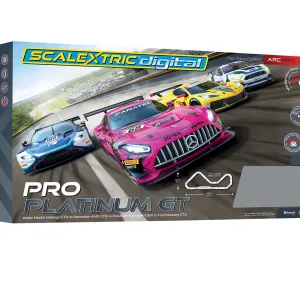 Scalextric ARC PRO - Pro Platinum - EU Plug <p>Scalextric ARC PRO; the first digital slot car race control system that allows users to wirelessly create and manage races through the use of a handheld smart device. Using Scalextric's revolutionary new ARC Pro powerbase in conjunction with this app