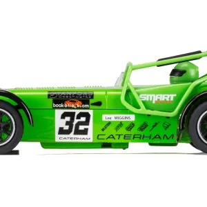 Autograph Series Caterham Superlight Lee Wiggins - Special Edition We are delighted to present our brand new Scalextric Autograph Series; a special edition collection of solo cars with insert cards signed by their real-life drivers! "I am beyond honoured to have my racing car replicated as a Scalextric car. As a child playing with my Scalextric I never imagined that one day I would have my own car