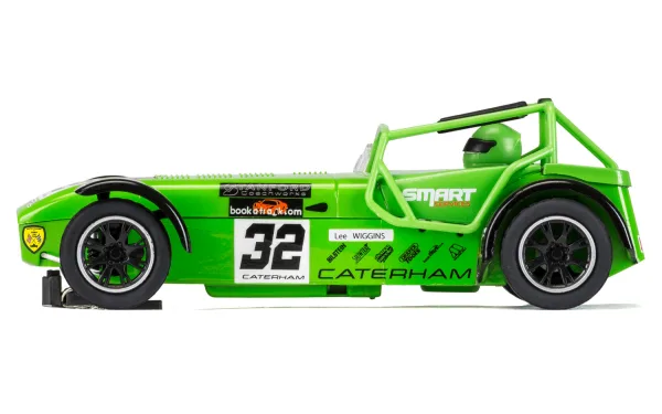 Autograph Series Caterham Superlight Lee Wiggins - Special Edition We are delighted to present our brand new Scalextric Autograph Series; a special edition collection of solo cars with insert cards signed by their real-life drivers! "I am beyond honoured to have my racing car replicated as a Scalextric car. As a child playing with my Scalextric I never imagined that one day I would have my own car