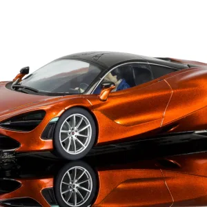 McLaren 720S - Azores Orange Newly Tooled Continuing Scalextric's long running relationship with McLaren is this exciting new addition to the Scalextric range - unveiled at the Geneva International Motor Show on March 7th 2017