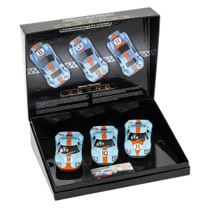 Legends Ford GT40 LeMans 1968 - Gulf Triple Pack - Limited Edition 1968 saw Ford continue their successful attempts at the world's greatest and oldest active endurance race