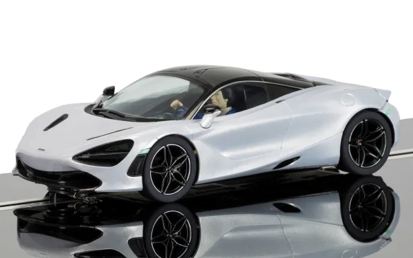 McLaren 720S - Glacier White Continuing Scalextric's long running relationship with McLaren is this exciting new addition to the Scalextric range.