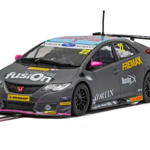 Honda Civic Type R BTCC 2018 - Chris Smiley BTCC Norlin Racing and driver Chris Smiley entered the 2018 BTCC season in this strikingly liveried Honda Civic Type R