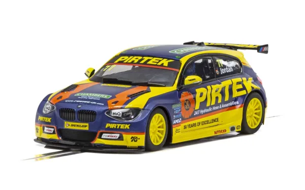 BMW 125i BTCC 2018 - Andrew Jordan 2018 saw Andrew Jordan continue with WSR and with the BMW 1-Series. His livery was also as striking as before