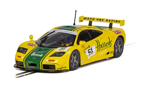 McLaren F1 GTR LeMans 1995 Harrods The LeMans racing championships in 1995 saw LeMans legend coming third at the famous race