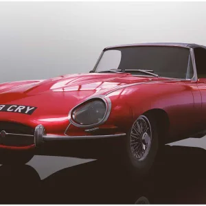 Jaguar E-Type - Red 848CRY The E-type needs no introduction