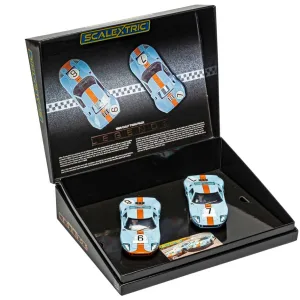 Ford GT40 1969 Gulf Twin Pack 1969 saw Ford and Gulf repeat their win of the prestigious LeMans 24 hour race. This year