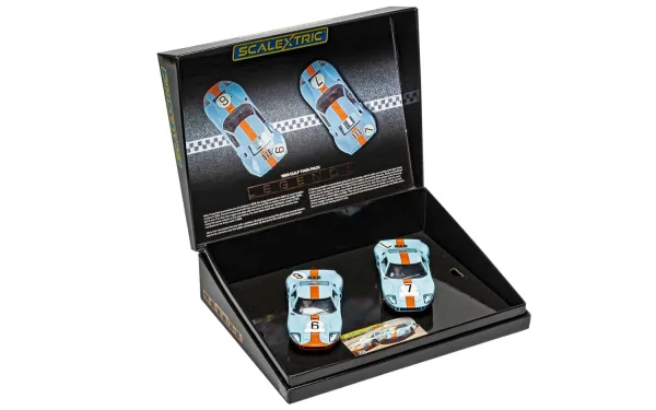 Ford GT40 1969 Gulf Twin Pack 1969 saw Ford and Gulf repeat their win of the prestigious LeMans 24 hour race. This year