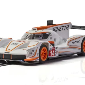 Ginetta G60-LT-P1 No 14 - White/Orange With the demise of the big factory LeMans prototype teams