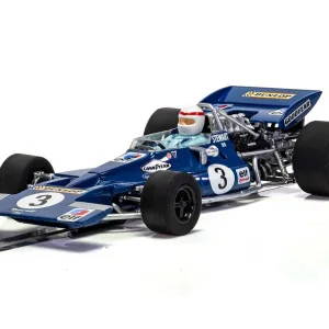 Tyrrell 001 - 1970 Canadian Grand Prix - Jackie Stewart The first of Tyrrells own cars the 001 saw its debut in the Canadian GP of 1970. Qualified on pole by Jackie Stewart the car proved at first to be fast but unreliable