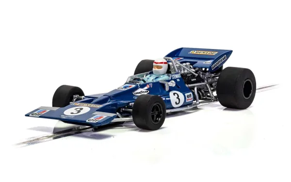 Tyrrell 001 - 1970 Canadian Grand Prix - Jackie Stewart The first of Tyrrells own cars the 001 saw its debut in the Canadian GP of 1970. Qualified on pole by Jackie Stewart the car proved at first to be fast but unreliable