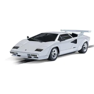 Lamborghini Countach - White <p>What car better encapsulates the excess of the 1980s then a white Lamborghini Countach? The star of the Miami Boardwalk